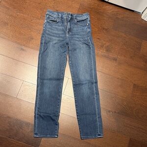 Pistola Women's Straight Leg Jeans - Dark Blue